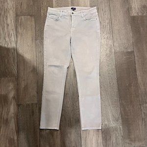 NYDJ Gray Leggings Jeggings - 14